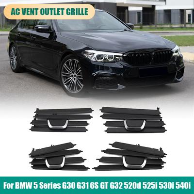 LHD RHD Car Dashboard Air Conditioner AC Vent Outlet Grille Repair Kit For BMW 5 Series G30 G31 6S GT G32 520d 525i 530i 540i