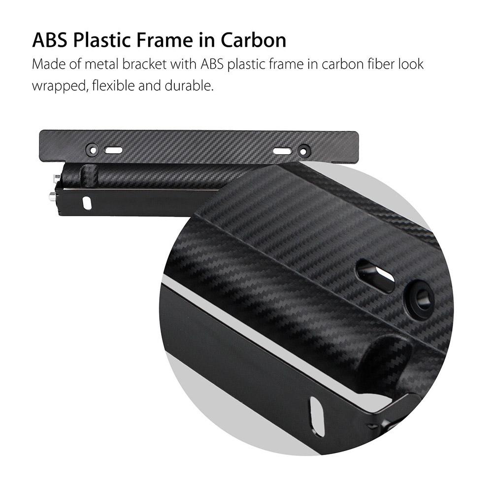 Stainless Steel License Plate Frame and Backing Reinforce Holder/Bracket Chrome Stainless Steel License Plate Frame and Backing Reinforce Holder/Bracket Chrome