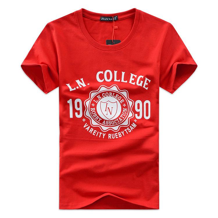 Camiseta casual de manga corta a la moda para hombre