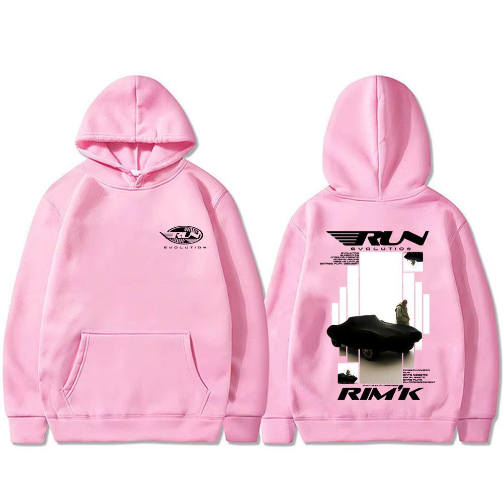 Rapper Rim'K Run Album Graphic Print Hoodie Men Women Hip Hop Fashion Pop Music Sweatshirt Vintage Streetwear