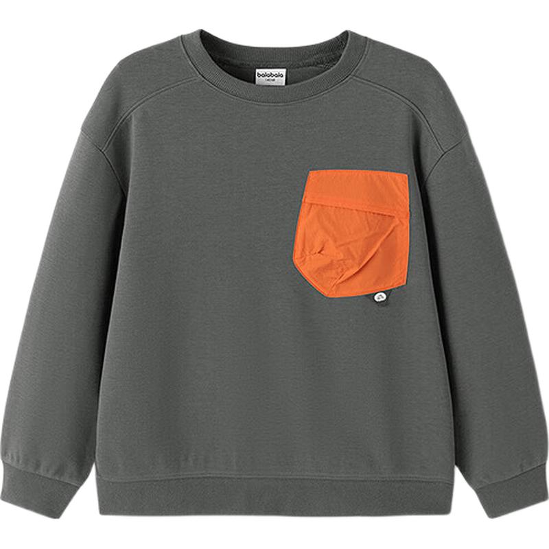 Balabala Boys' Autumn Crewneck Sweatshirt