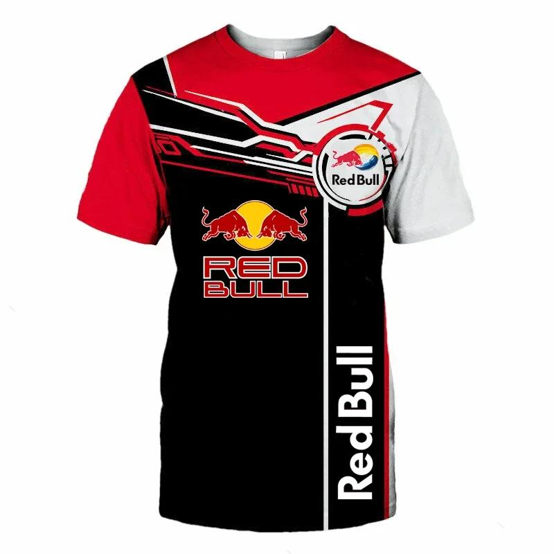 Red Bull Racing Team Bekleidung F1 Formelrennen T-Shirt Herren Motorrad Off-Road Fahren Trainingsshirt