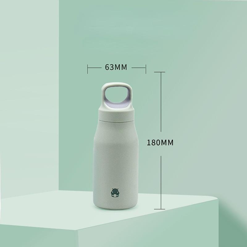 Multi-purpose Portable Thermos Cup 180ml Vacuum Flasks Portable Stainless Steel Thermos Cup Water Bottle Travel Cup Office Thermos Cup