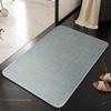 Bathroom Floor Mat Bathroom Door Mat Absorbent Non-slip Floor Mat Household Door Mat Toilet Bathroom Quick-drying Carpet