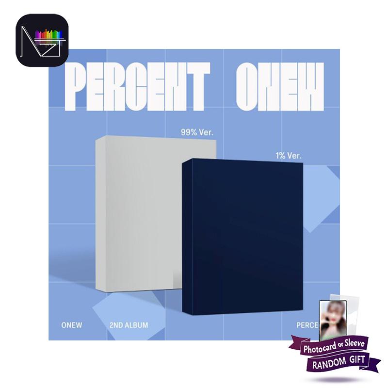 

[PRE ORDER] ONEW (SHINee) – 2nd Album PERCENT (Photobook Ver.) Random 1pcs