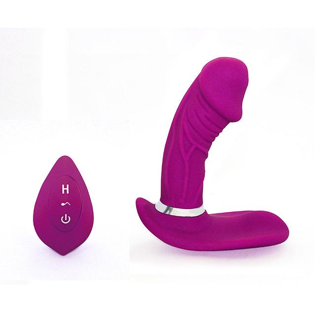 CLAMY - Vibrator mit Wärmefunktion und Fernbedienung