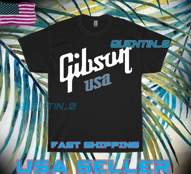 

NEW Shirt PREMIUM GIBSON USA LOGO T-Shirt FUNNY UNISEX SIZE S TO 5XL L
