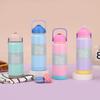 Pastel Color Stainless Steel Vacuum Insulated Travel Tumbler With Straw Lid 24oz Portable Thermos Women Men Outdoor Office