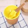 1 Set - Ice Cream Bowl Spoon Set Yogurt Cup Children's Ice Cream Bowl