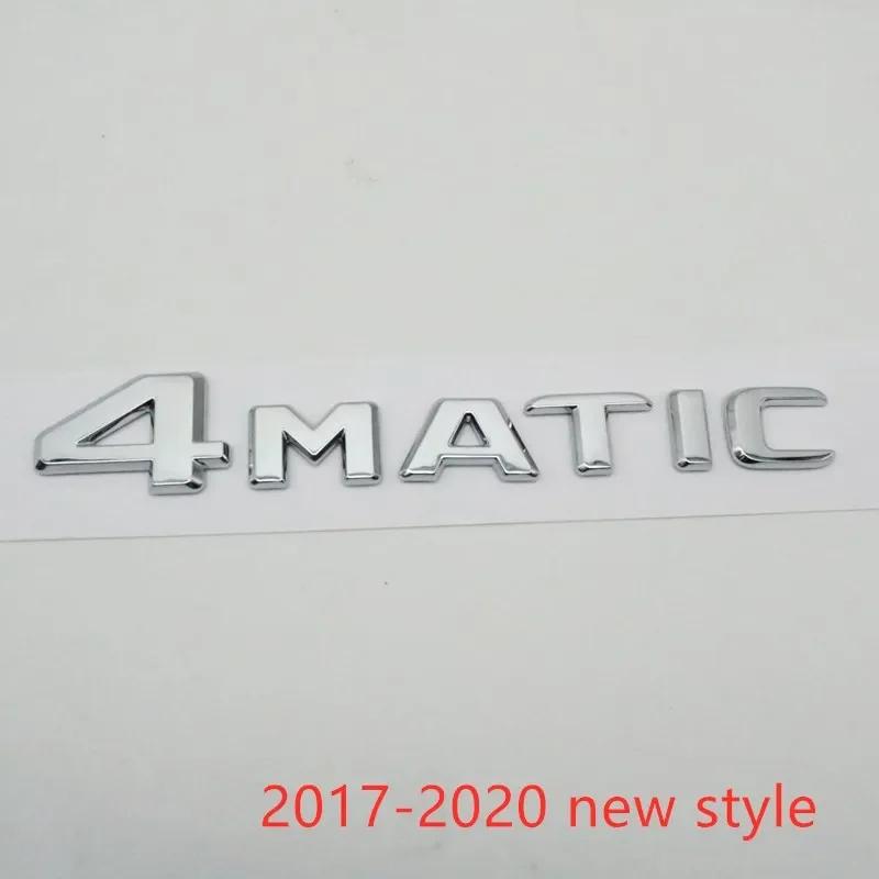 3D ABS For Mercedes-Benz A B C E G S ML SL CL GLA CLA Class 4MATIC 4 MATIC Trunk Lip Lid Letters Emblem Logo Badges PK1