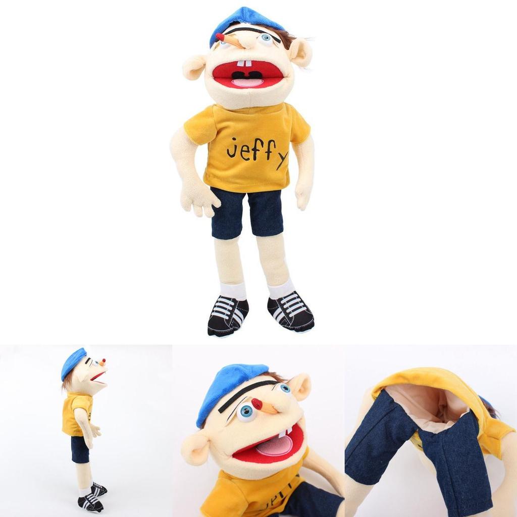 Funny Jeff Plush Doll – Parent-child Interaction Toy – Early Education Gift
