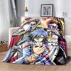 Code Geass Lelouch of the Rebellion Full Cast Anime Flannel Throw Blanket, Soft Warm Sofa Bed Home Blanket