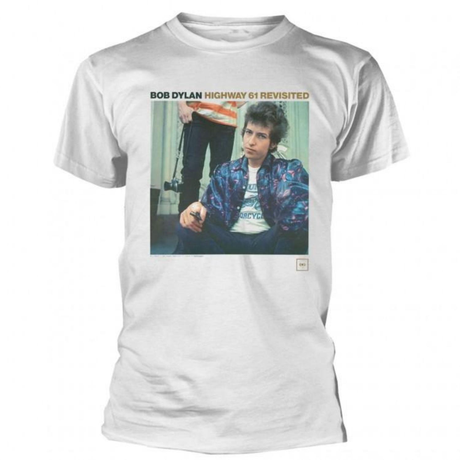 

Bob Dylan Unisex Adult Highway 61 Revisited Cotton T-Shirt S