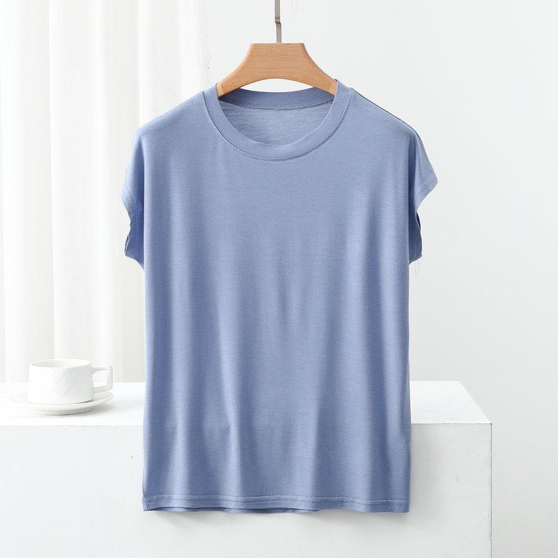 Summer Tops for Women T Shirts 2025 Short Sleeve Casual Soft Outfits Workout Clothes