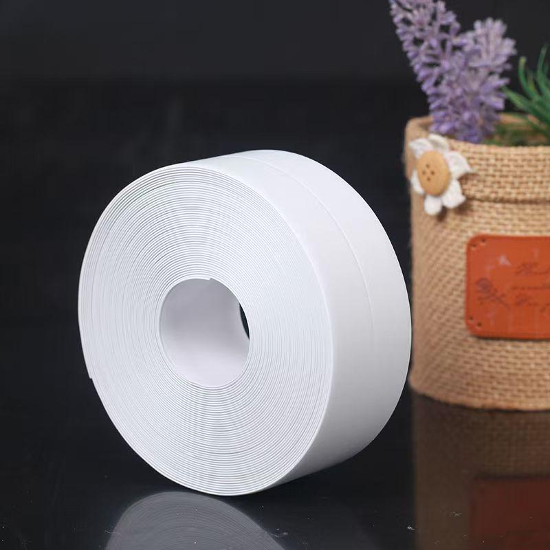 Wasserdichte Anti-Schimmel-Aufkleber: Badezimmer, Küche, Spüle, Herd, Selbstklebendes Fugenband & Ölfestes Band.