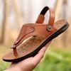 Men's Sandals Wholesale Summer Soft Soled Anti Slip Beach Shoes Men's Large New Flip-flops Casual Outwear Sandals