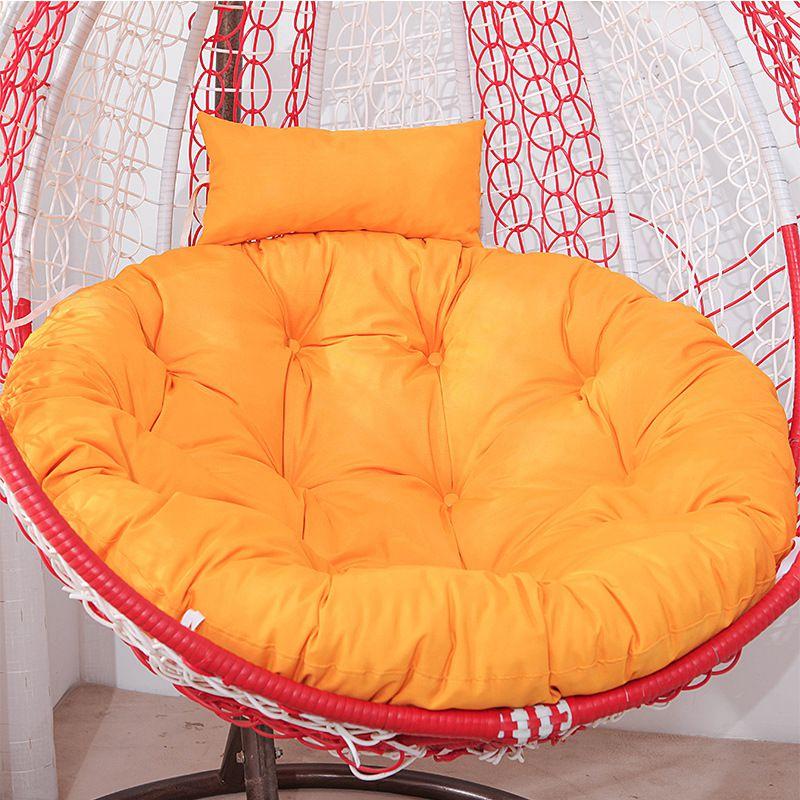Rattan Swing Chair Cushion Hanging Egg Chair Soft Mat Pad Cover Inoutdoor Patio