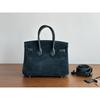 Platin Tasche Swift Leder und Wildleder 25/30CM Doppel-Schultergurt Damen-Tasche Einzel-Schulter Umhängetasche Vielseitig Mode Handtasche Tasche