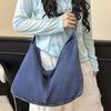 2025 neuer japanischer Street-Trend Messenger-Tasche mit großem Fassungsvermögen für Männer und Frauen ins Harajuku Retro Denim Schultertasche