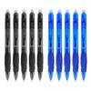 5Pcs Erasable Gel Pen Ergonomic Triangular Grip Retractable Gel Inks Pen 0.5MM for Note Taking School Office Supplies