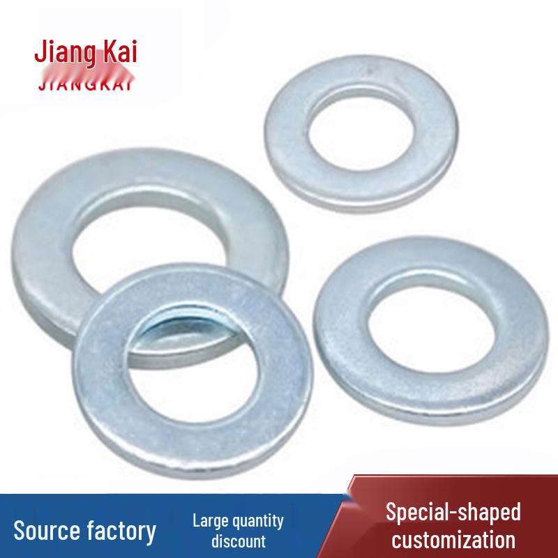 

4.8 Grade Carbon Steel Zinc-Plated Flat Washer Spacer (Sizes M3 to M72) M5 (300 pcs)
