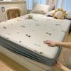 A-Class Mother & Baby Ice Silk Cooling Mat Set – Machine Washable Jacquard 4-Piece Set
