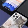 Fashion Gold Pink Geometric Marble Phone Case For iPhone 17 Air 16 Pro Max 16E 15 + 14 Plus 11 12 13 Mini 7 8 SE Gift Print Cove