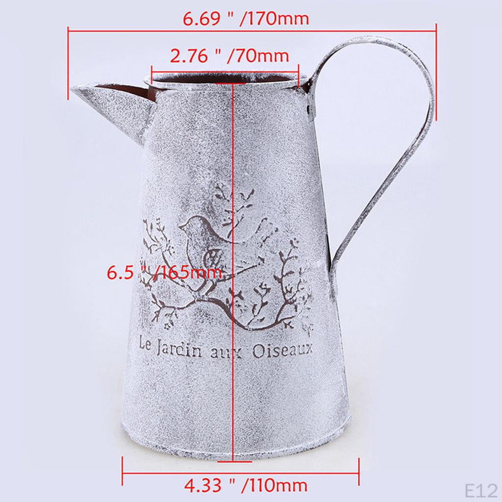 Pail Bucket Gardening Can flower Holder Pot Flowerpot Box