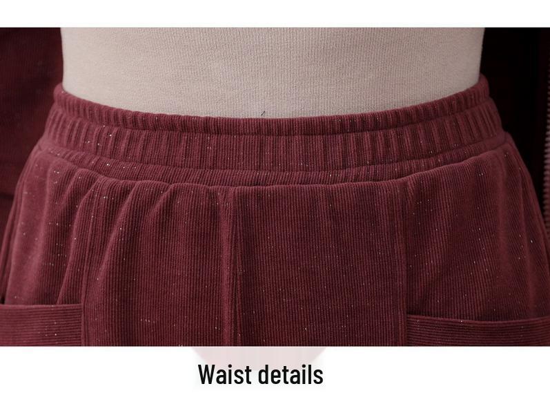 Trening elegant de primăvară: Set din două piese 2025 pentru femei de vârstă mijlocie - Jachetă casual și pantaloni pentru primăvară și toamnă