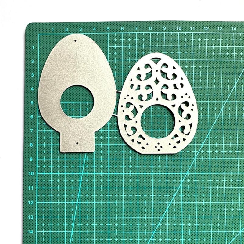 Kovové vykrajovátka Vaječná krabička Ražební šablona Vykrajovátka pro výrobu přání Scrapbooking Papírové řemeslo Šablona pro kutily Ruční výroba