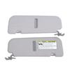 1 Pair Sun Visor 85210‑2V130‑TX Sturdy Grey Sun Shielding Visor Board with Makeup Mirror for Veloste