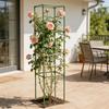 Tomato Cage 64 Inch Square Heavy Duty Stakes Cucumber Trellis Plant Cage Support for Climbing Vine Flower Vegetable Fruit Indoor