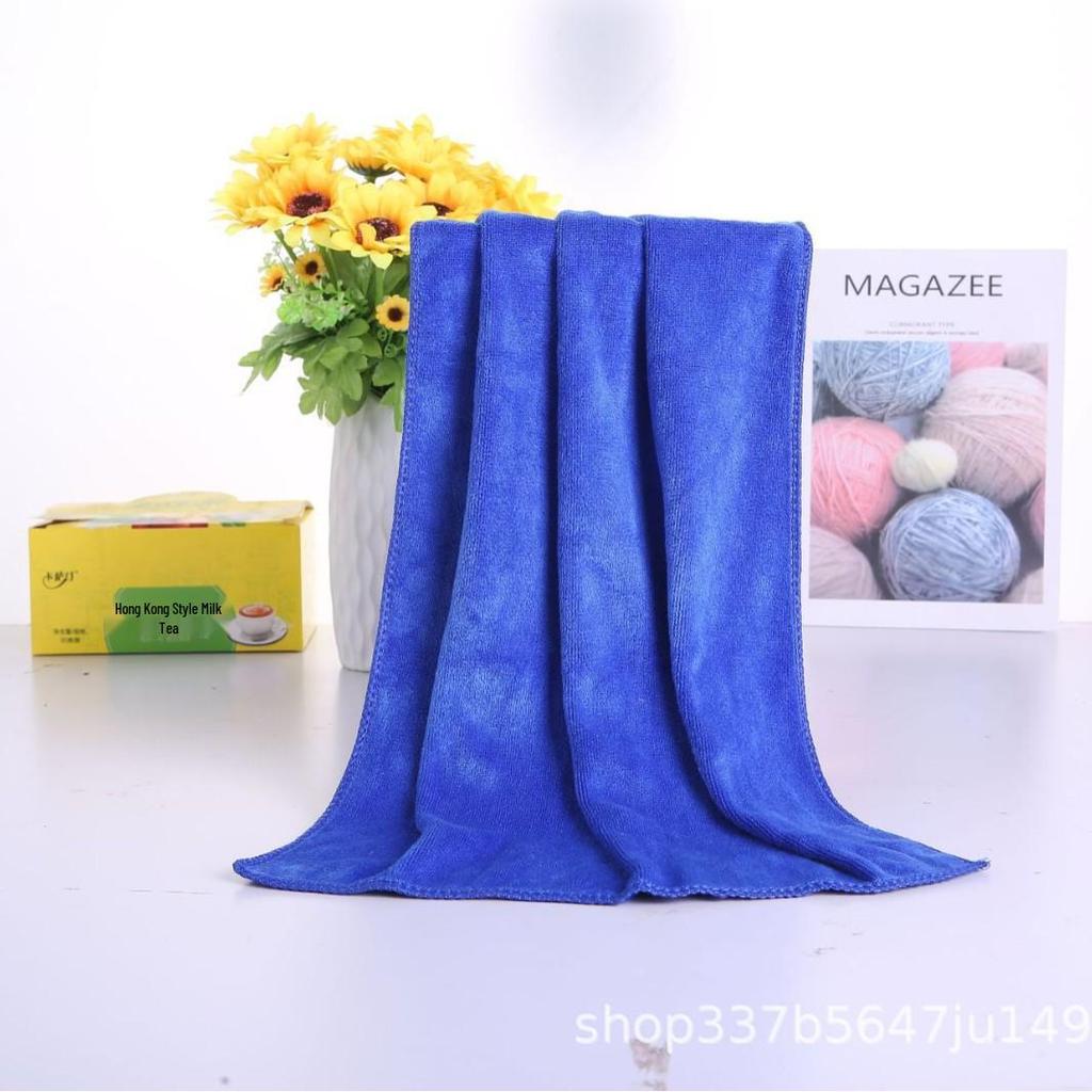 Thickened Microfiber Salon Towel: No Shedding, Highly Absorbent, Multi-Purpose for Drying and Cleaning