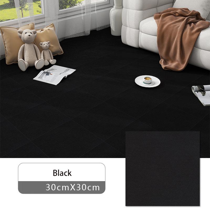 Office Living Room Bedroom Self-adhesive Splicing Carpet Crawling Mat Square Non-slip Floor Mat Hoom Decoration