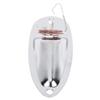Classy-Electric Guitar Pickup Boat Style Output Jack With Roller Style Guitar String Retainers Guitar Part