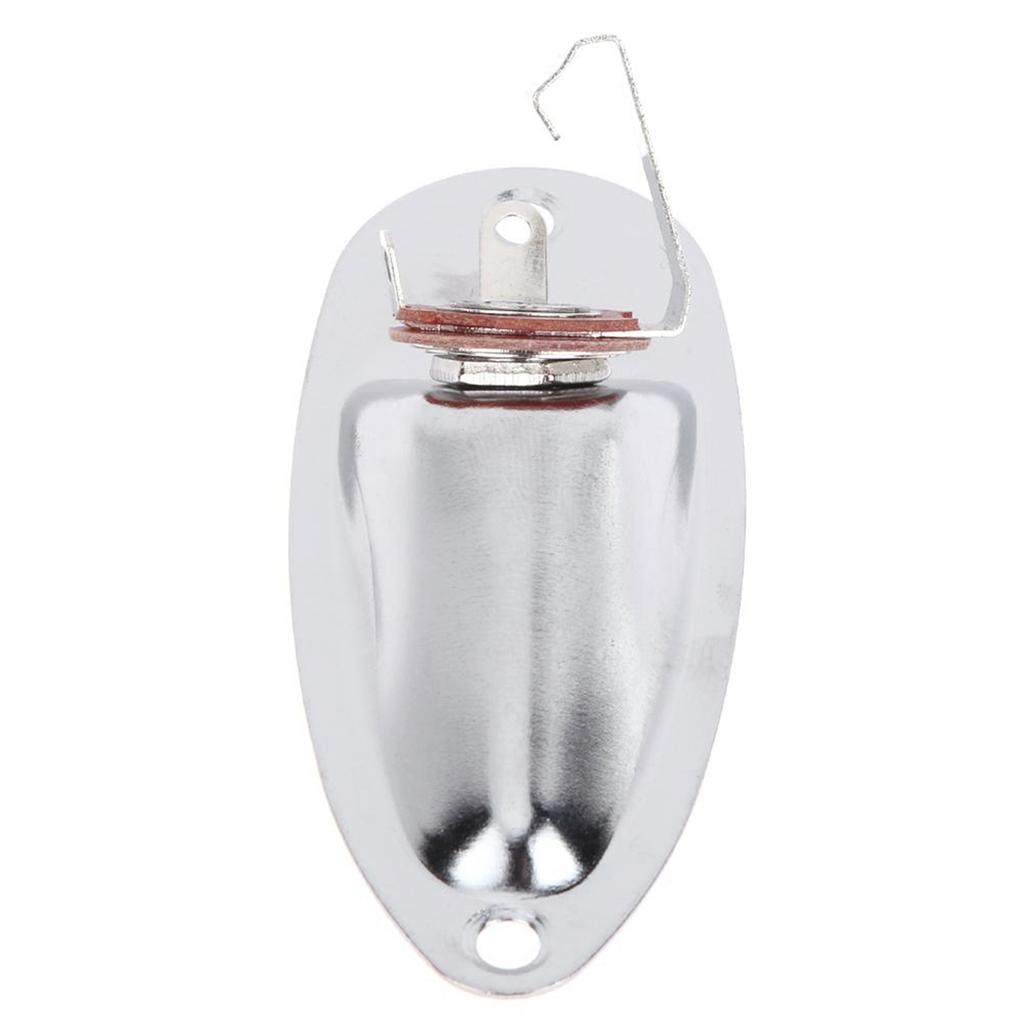 Classy-Electric Guitar Pickup Boat Style Output Jack With Roller Style Guitar String Retainers Guitar Part