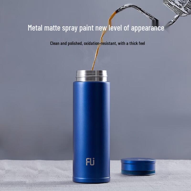 Fuguang 420ml Vacuum Insulated Thermos with Tea Infuser