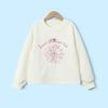 Montagut 2026 Girls' Spring/Autumn Round Neck Letter Print Sweatshirt