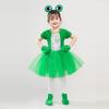 Costume da Ballo Rana Verde per Bambini - Vestito di Scena per Girini che Cercano la Mamma