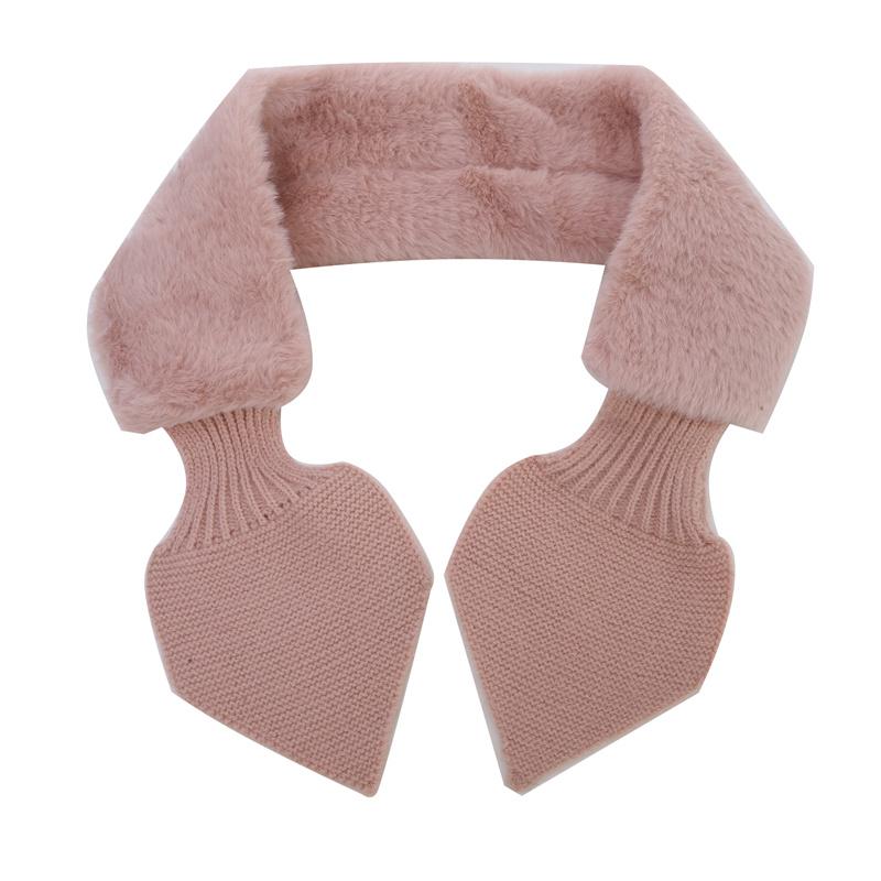 Damen Schals Mädchen Damen Herbst Winter Gestrickter Schal Süß Niedlich Bequem Warm Weiblich Kreuzbänder Schal Weicher Halsschal