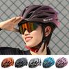 Professional Outdoor Bicycle Helmet Impact-Resistant Shockproof Breathable Ultralight Adjustable Riding Helmet