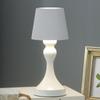 LED Cordless Table Lamp Iron Plastic Pleated Touch Control Stepless Dimmable USB Rechargeable Nightstand Lamp for Bedroom   Bar