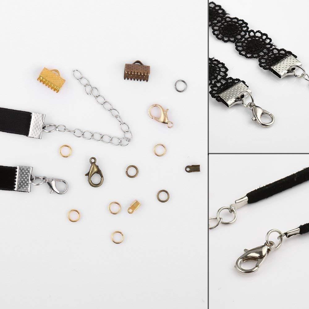 1 Box Jewelry Making Starter Kit Set Alloy Accessories Jewelry Findings Set Jewelry Making Tools