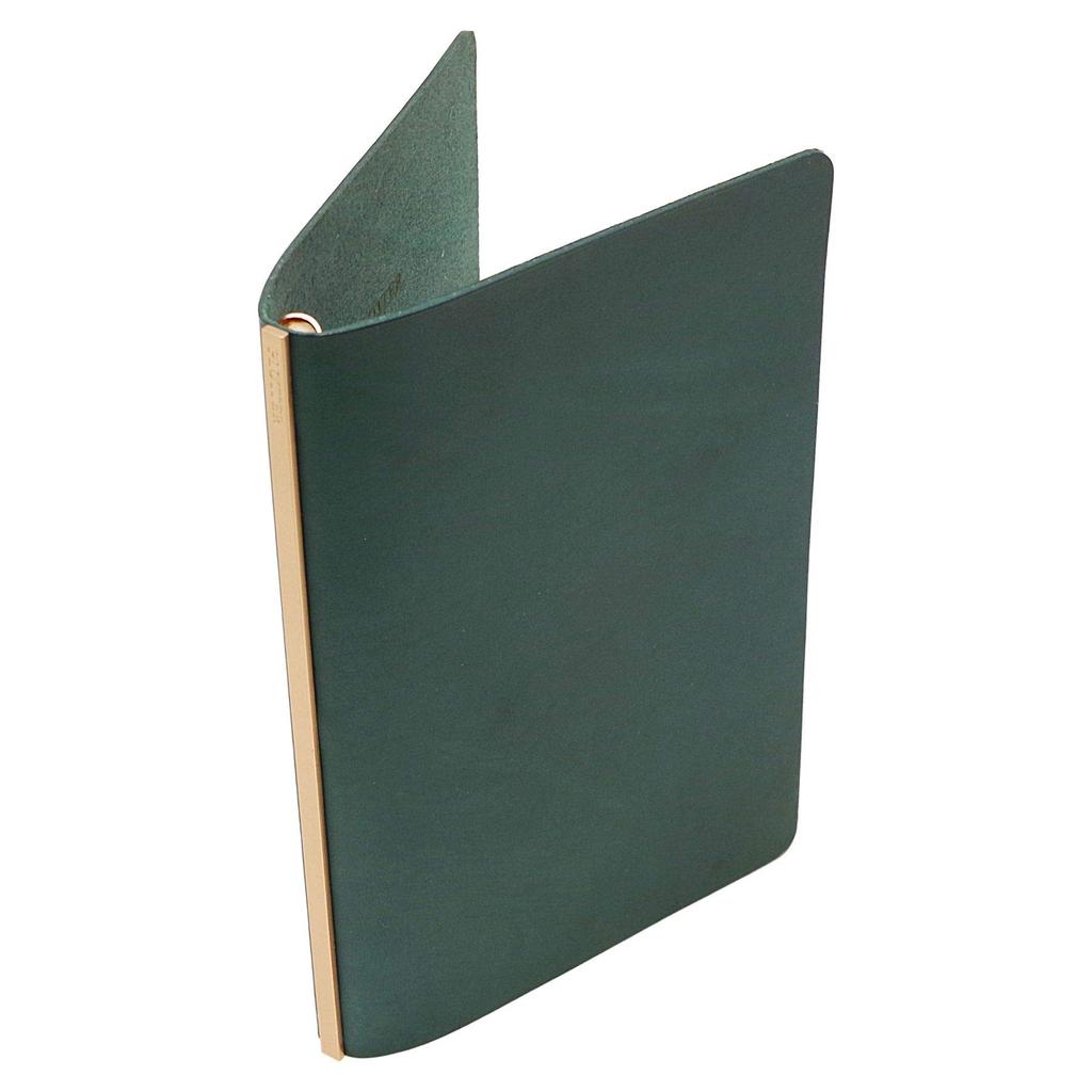 System Planner Plotter Bible Liscio 11mm Leather Binder 77 [Blue]