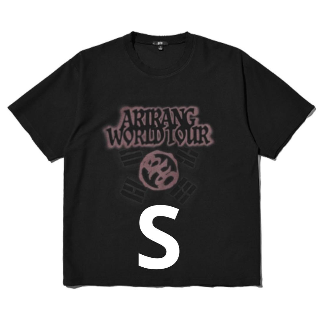 [USED] BTS ARIRANG Busan, South Korea Tour T-Shirt, Black, Size S