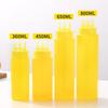 3 Holes Sauce Squeeze Sauce Bottles Condiment Dispenser With Lids Oil Bottle Kitchen Tool Seasoning Mustard Salad Storage Jar