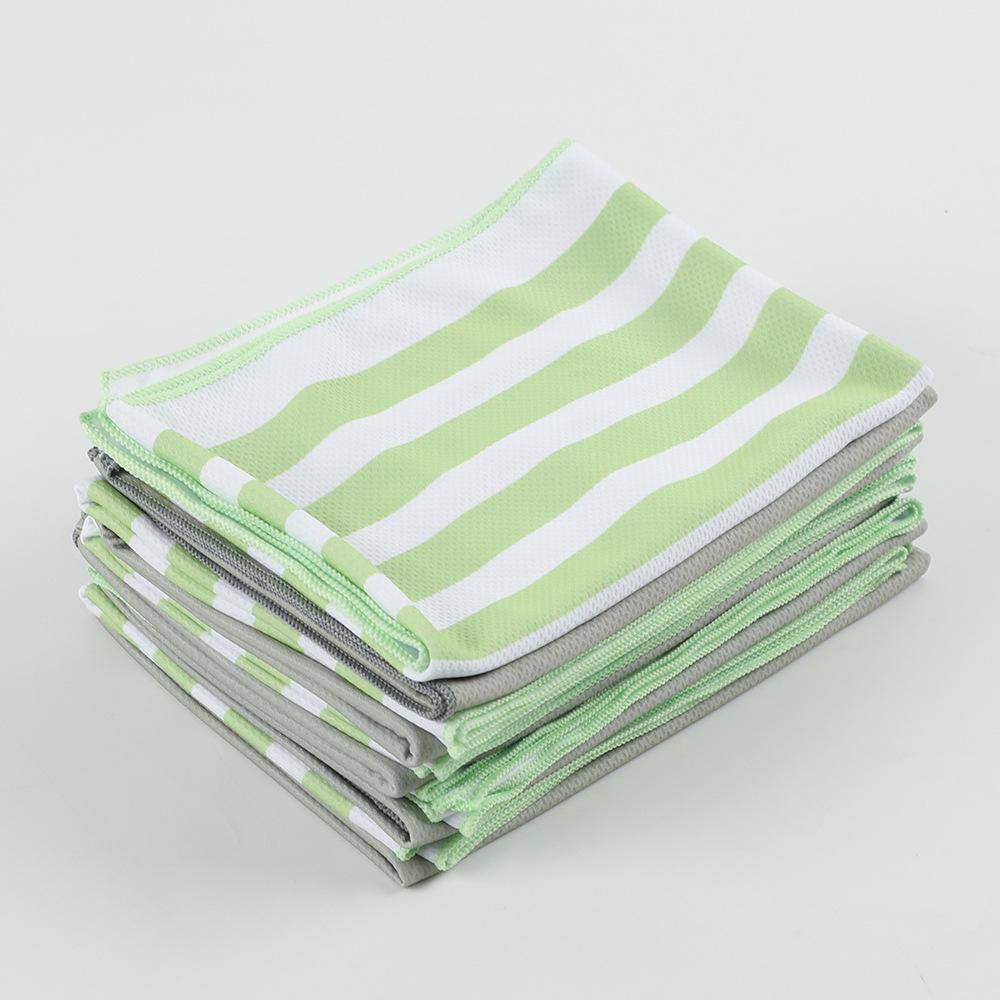 Microfiber hemming cold towel summer sports fitness sweat quick drying cold towel