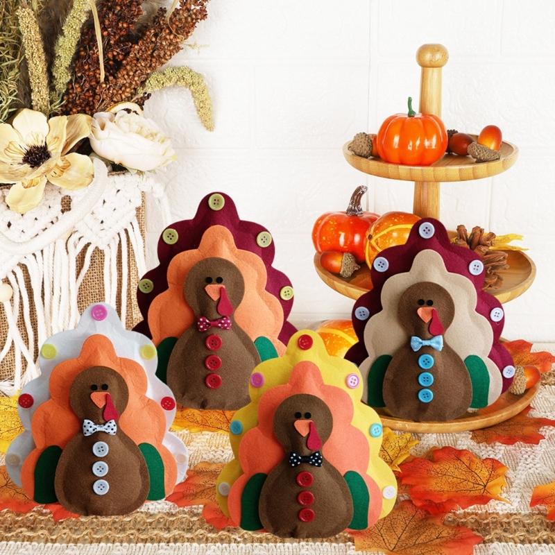 Thanksgiving Turkey Figurine Perfect For Fall Home And Safe Family Gatherings