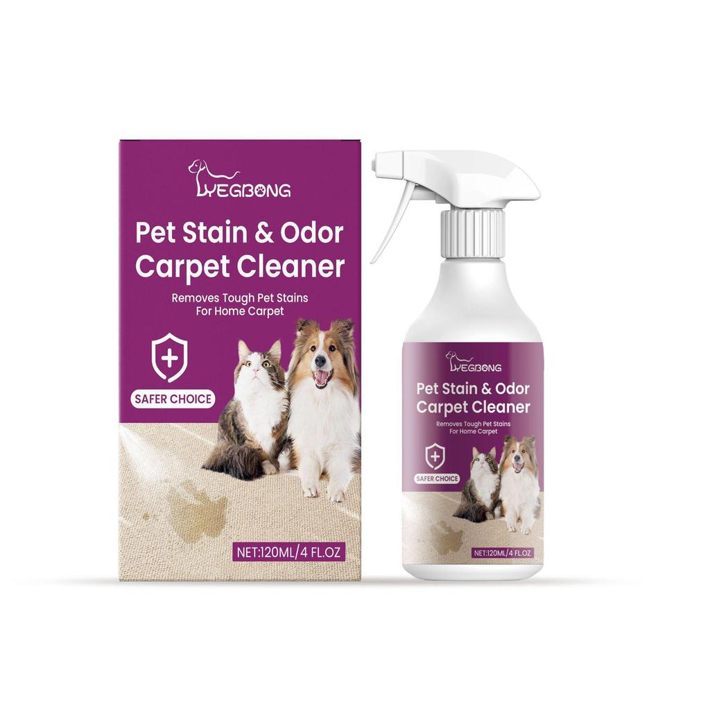 YEGBONG Pet Stain Carpet Cleaner for Cats and Dogs - Decontamination and Deodorization Formula for Stubborn Pet Stains