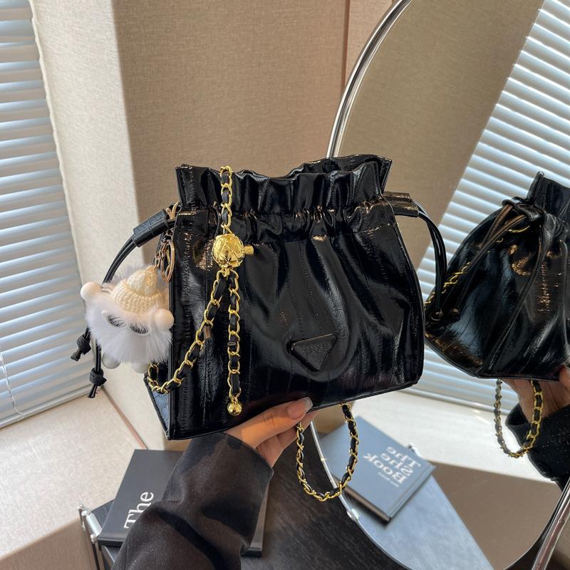 Bag Versatile Bag New Chain Crossbody Bag Ladies Folded Bag